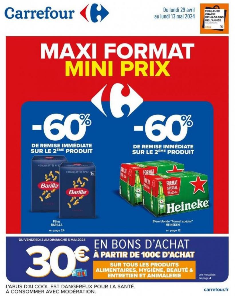 Maxi Format, Mini Prix. Carrefour City (2024-05-13-2024-05-13)