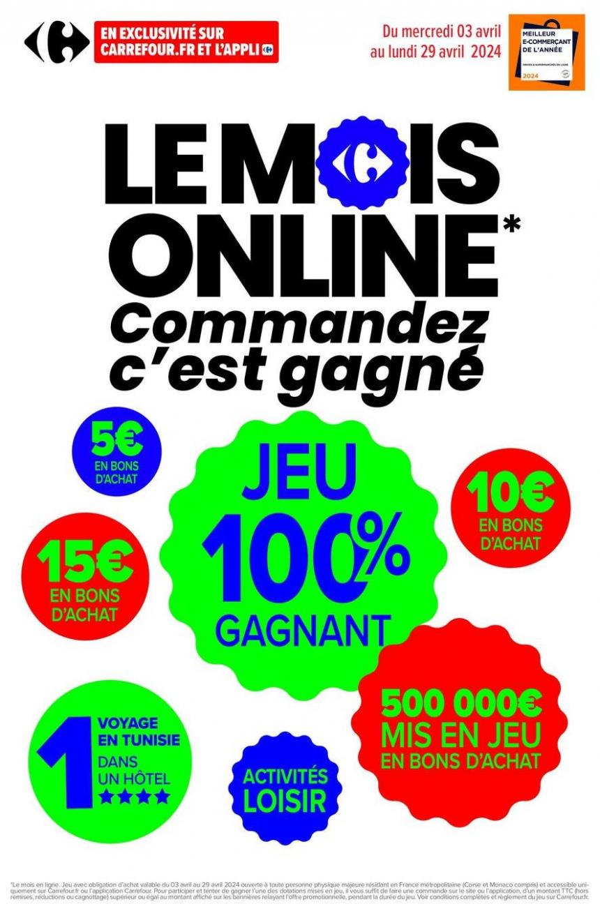 Le Mois Online. Carrefour Contact (2024-04-29-2024-04-29)