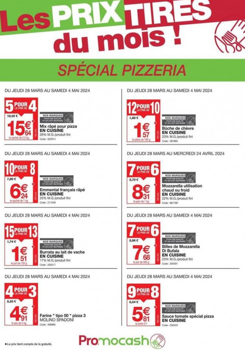 Spécial Pizzeria. Promocash (2024-05-04-2024-05-04)
