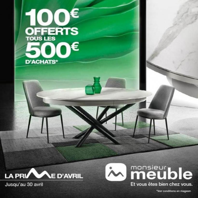 En Avril, Monsieur Meuble Vous Offre Une Prime!. monsieur meuble (2024-04-30-2024-04-30)