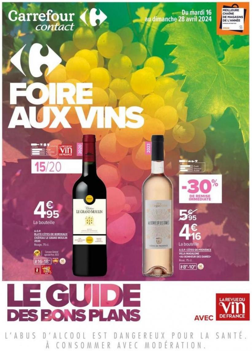Foire Aux Vins De Printemps 2024. Carrefour City (2024-04-28-2024-04-28)