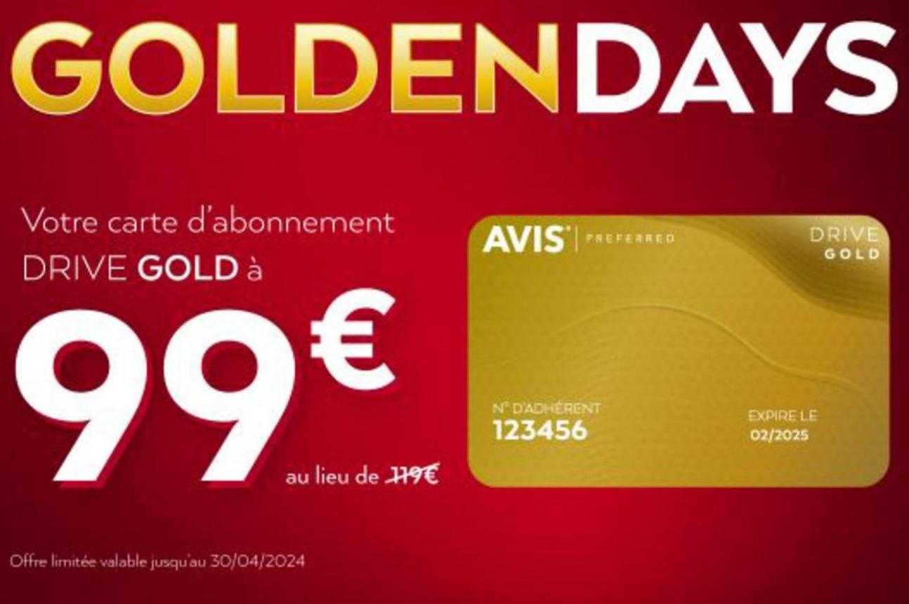 Golden Days. Avis (2024-04-30-2024-04-30)