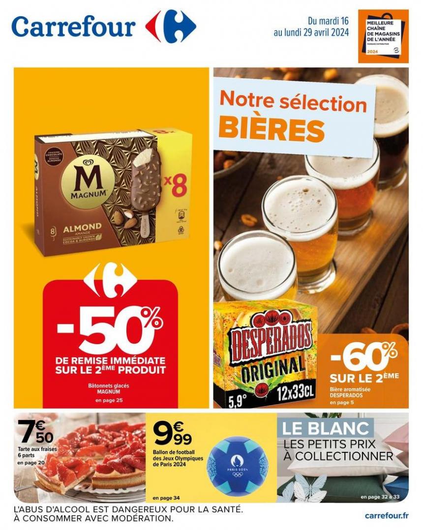 Notre Sélection Bières. Carrefour (2024-04-29-2024-04-29)