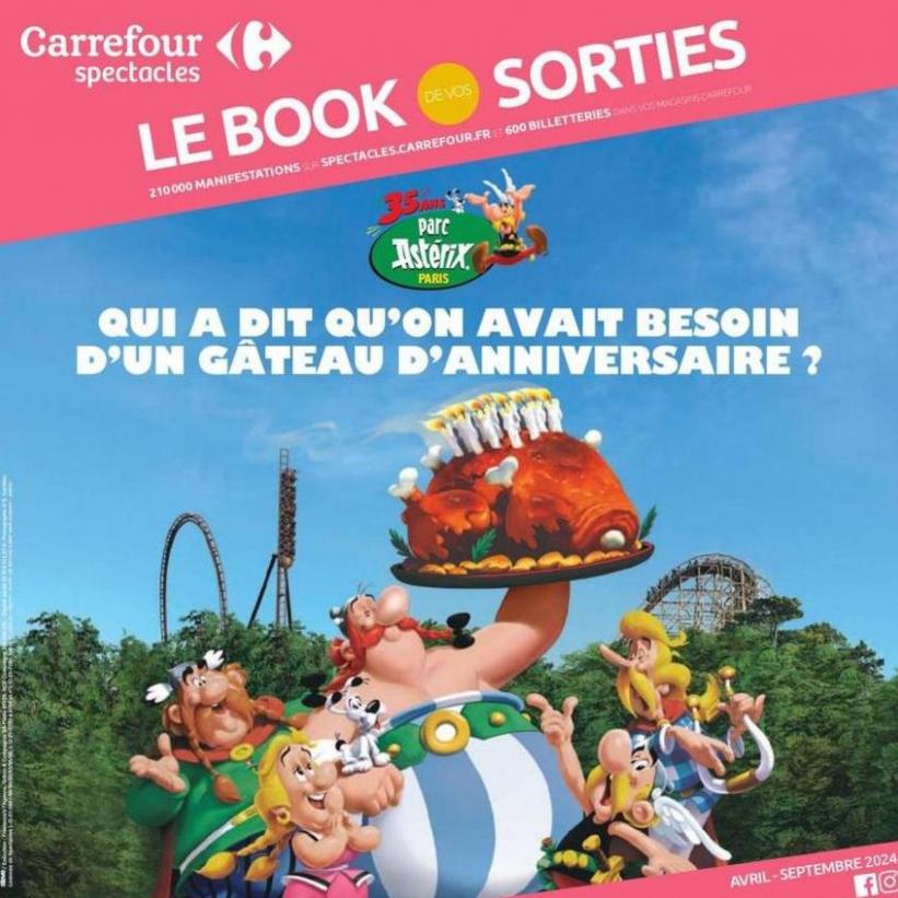 Carrefour Spectacles - Le Book De Vos Sorties. Carrefour (2024-09-30-2024-09-30)