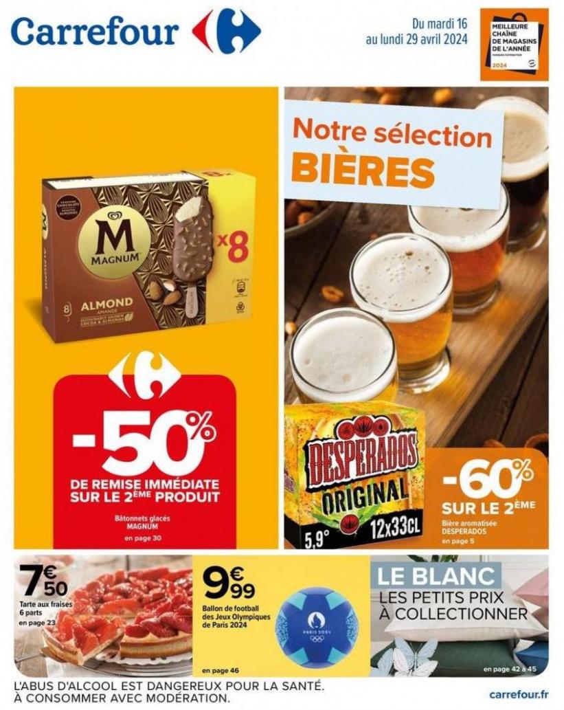Notre Sélection Bières. Carrefour Contact (2024-04-29-2024-04-29)