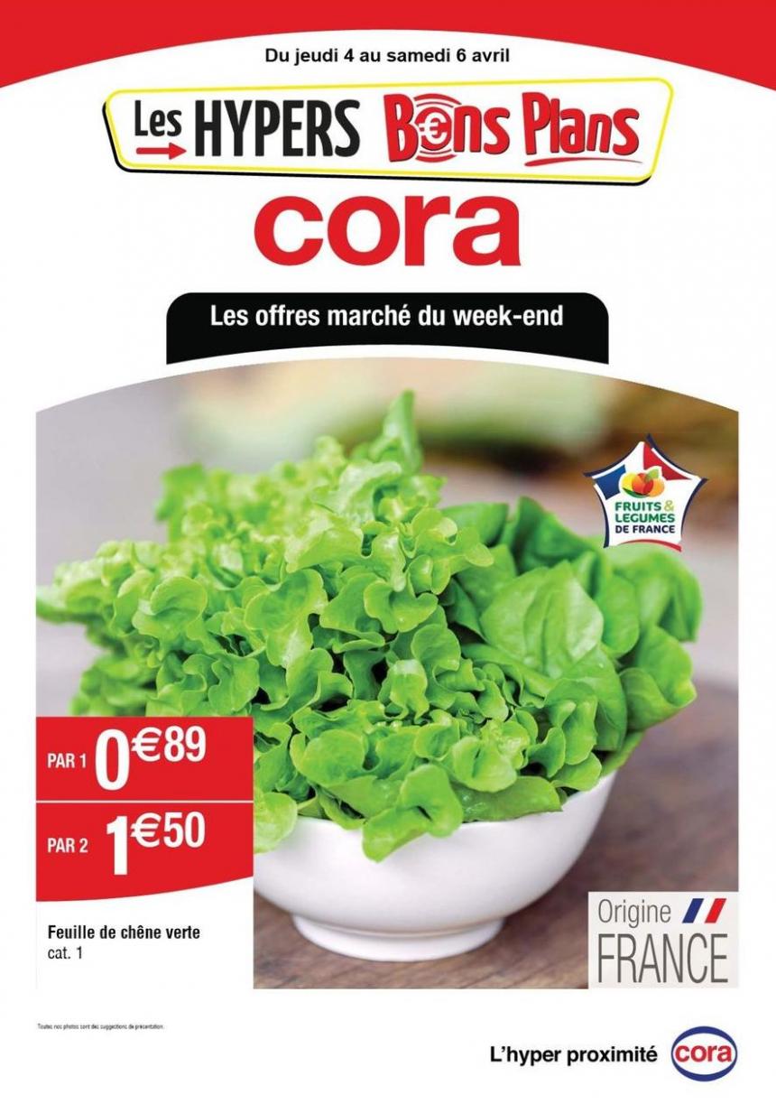Les Offres Marché Du Week-End. Cora (2024-04-06-2024-04-06)