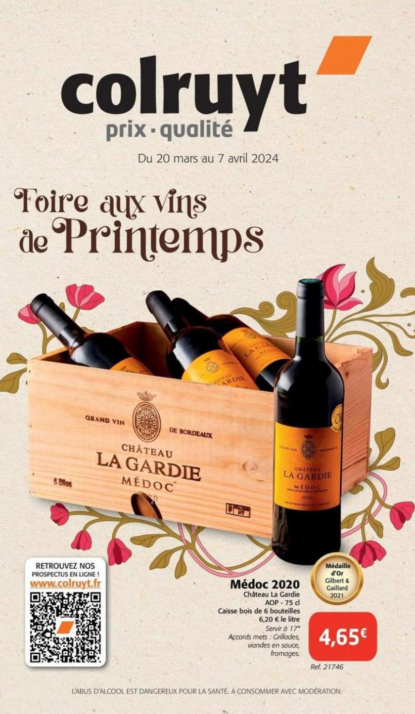 Foire Aux Vins De Printemps. Colruyt (2024-04-07-2024-04-07)