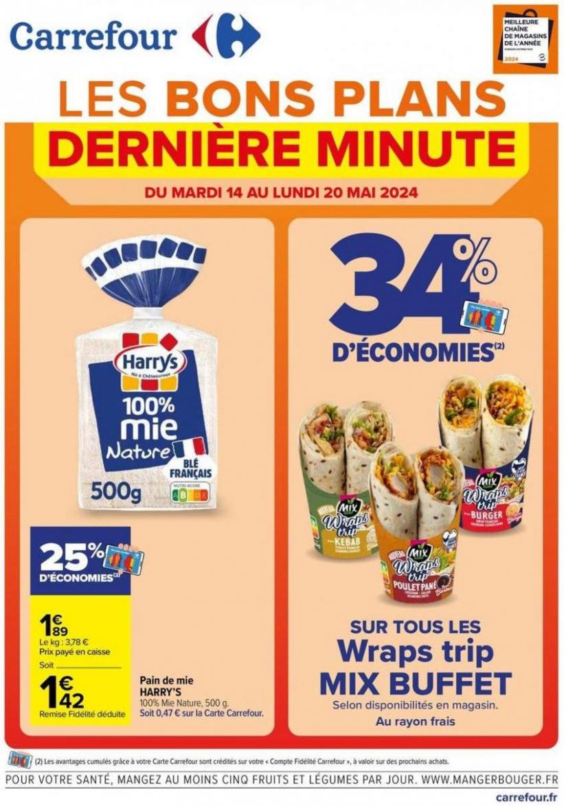 Bons Plans Derniere Minute. Carrefour (2024-05-20-2024-05-20)