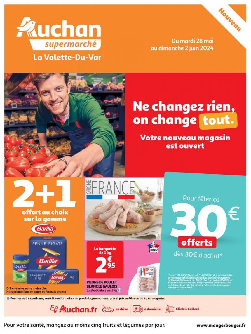 Nouveau Magasin La Valette-Du-Var. Auchan Supermarché (2024-06-02-2024-06-02)