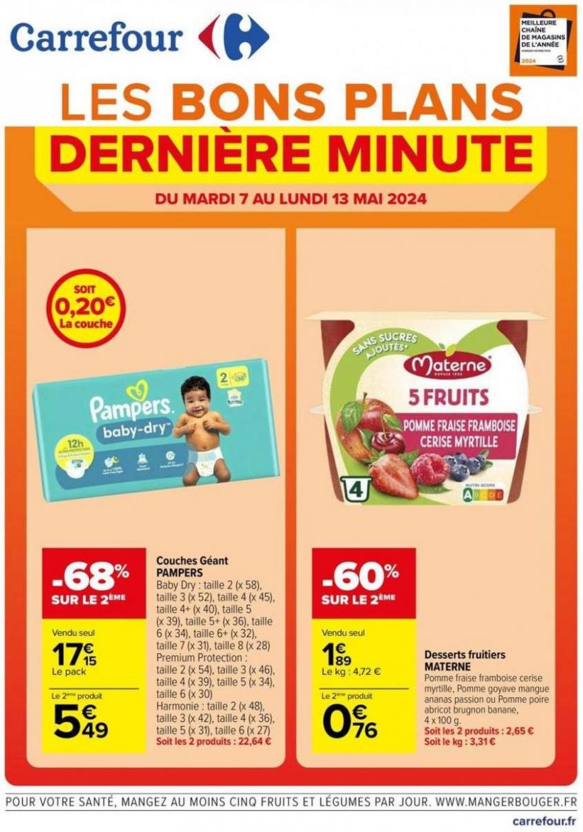Les Bons Plans De Dernière Minute. Carrefour (2024-05-13-2024-05-13)
