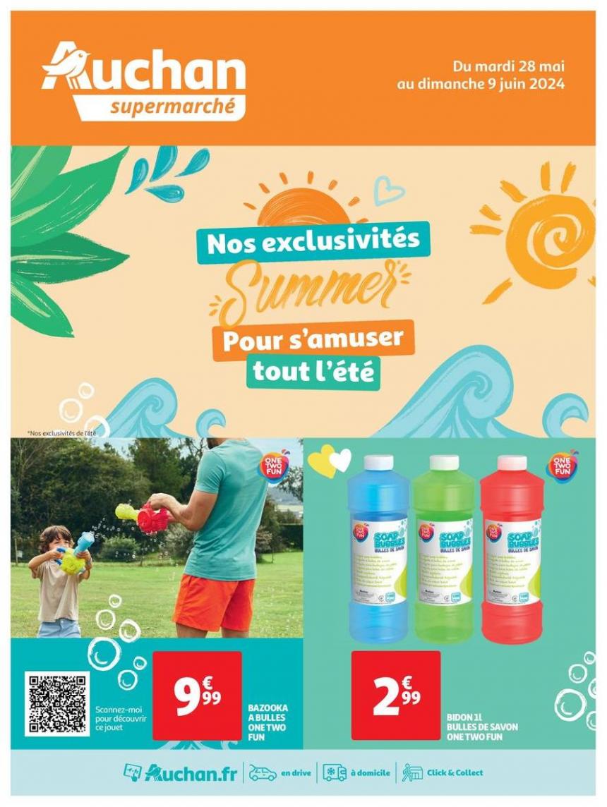 Tout Pour Vos Vacances. Auchan Supermarché (2024-06-09-2024-06-09)