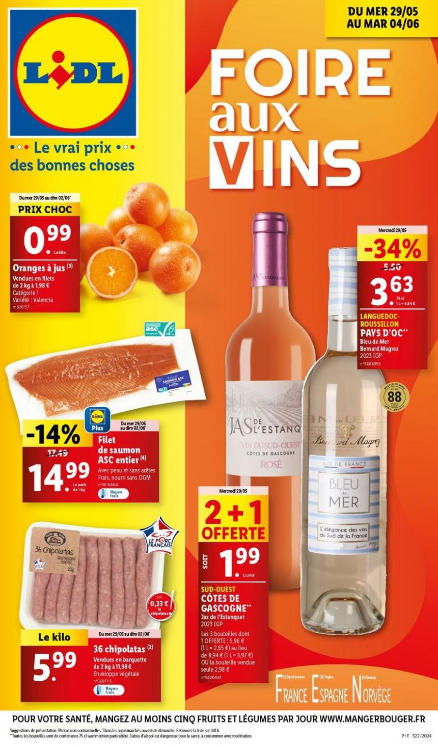 Profitez Des Meilleures Offres Sur Un Large Choix De Vins Dans Nos Supermarchés Lidl !. Lidl (2024-06-04-2024-06-04)