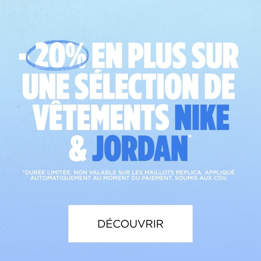 -20% En Plus Sur Une Sélection De Vêtements Nike & Jordan. JD Sports (2024-05-31-2024-05-31)