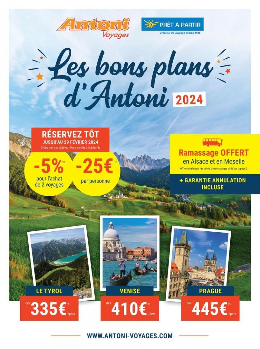 Les Bons Plans D’ Antoni 2024. Prêt à partir (2024-12-31-2024-12-31)