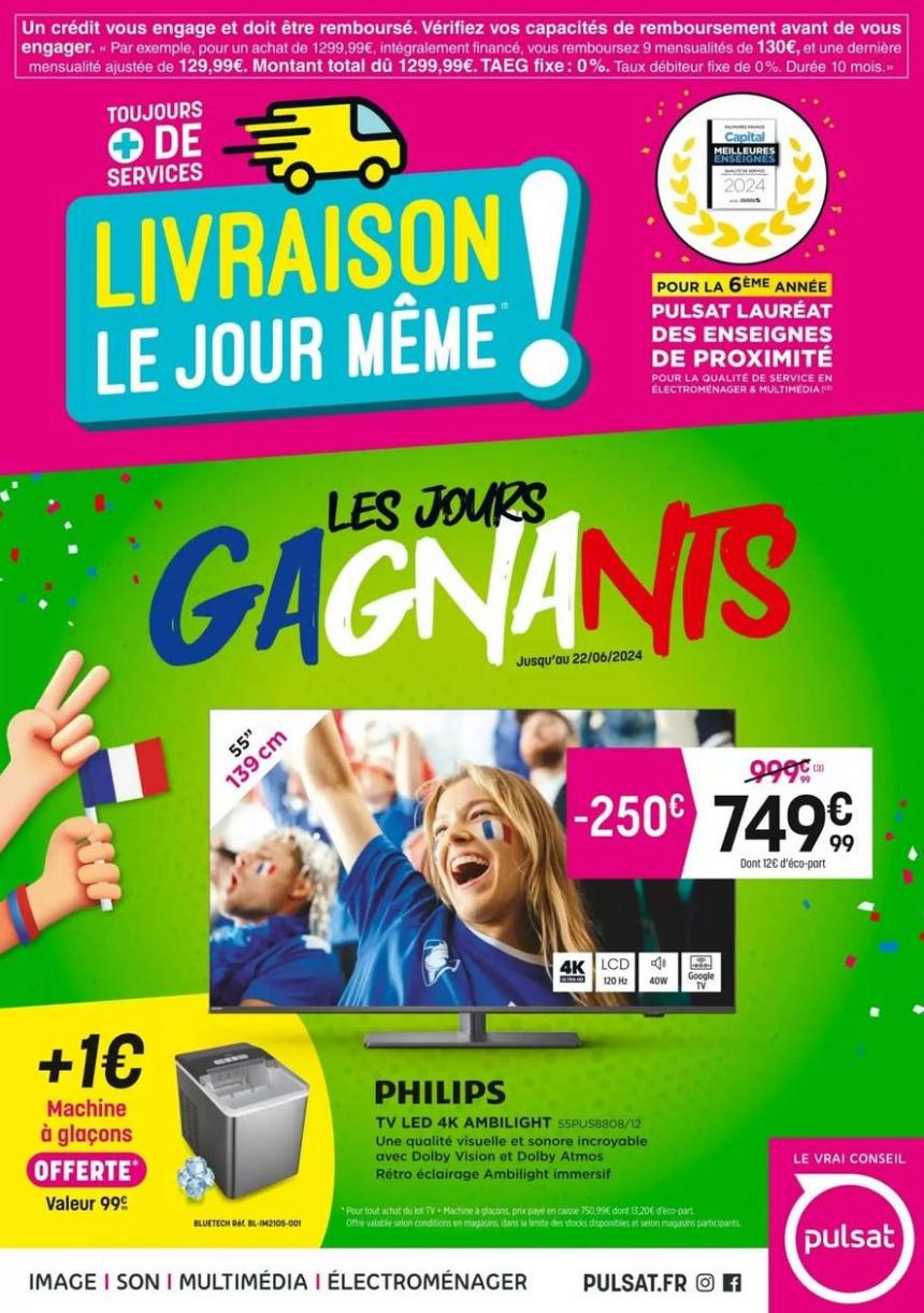 Livraison Le Jour Même !. Pulsat (2024-06-22-2024-06-22)