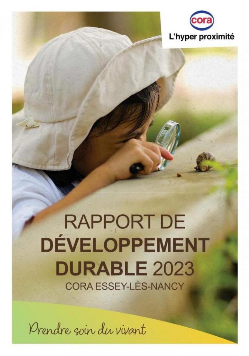 Rapport De Développement Durable 2023. Cora (2024-12-31-2024-12-31)
