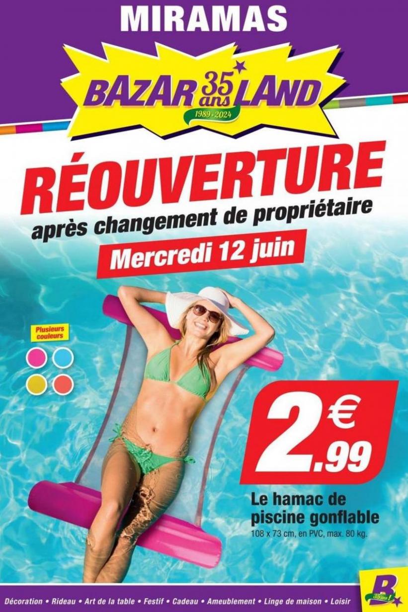 Réouverture. Bazarland (2024-06-22-2024-06-22)