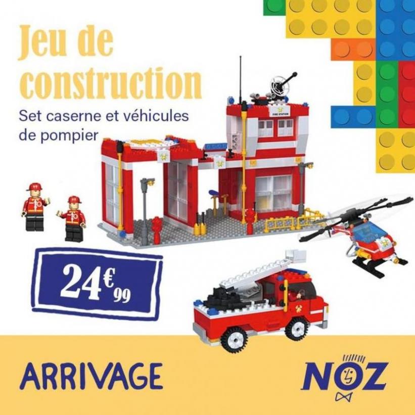Jeu De Construction Caserne De Pompier. Noz (2024-06-20-2024-06-20)