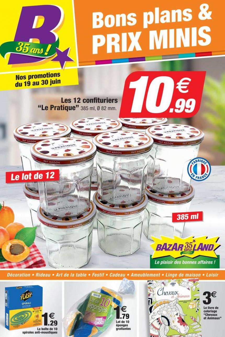 Bons Plans & Prix Minis. Bazarland (2024-06-30-2024-06-30)