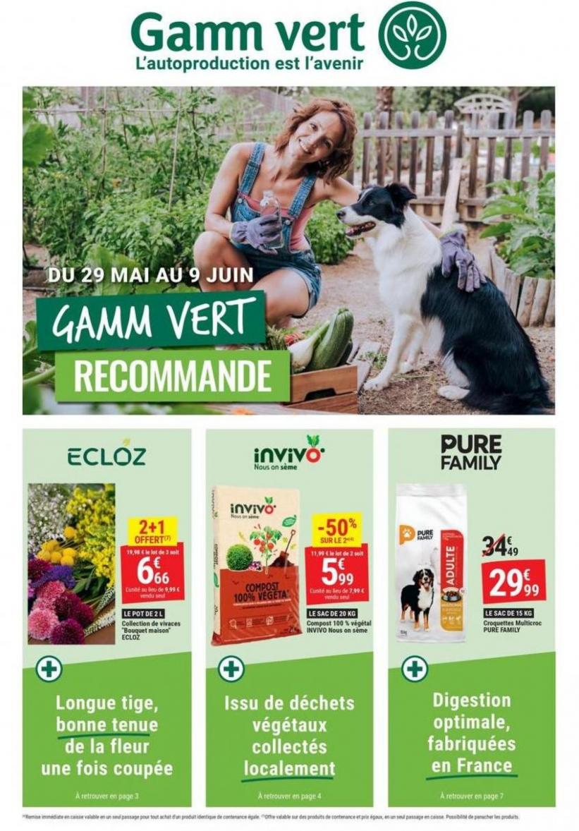 Gamm Vert Recommande. Gamm vert (2024-06-09-2024-06-09)
