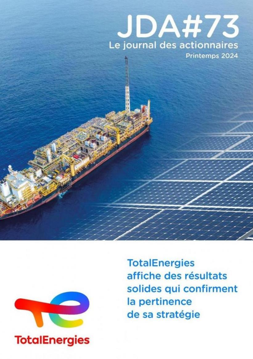 Totalenergies Affiche Des Résultats Solides Qui Confirment La Pertinence De Sa Stratégie. Total (2024-11-30-2024-11-30)