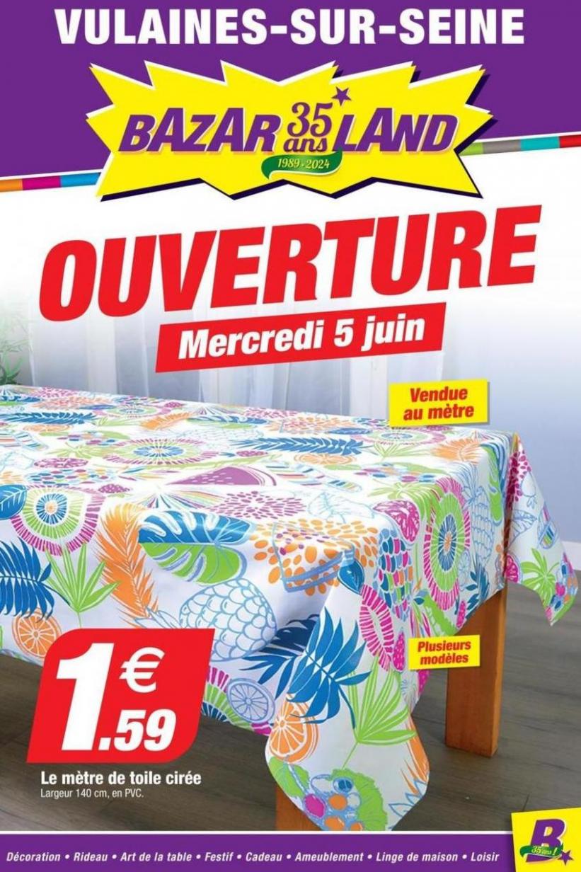 Ouverture. Bazarland (2024-06-16-2024-06-16)