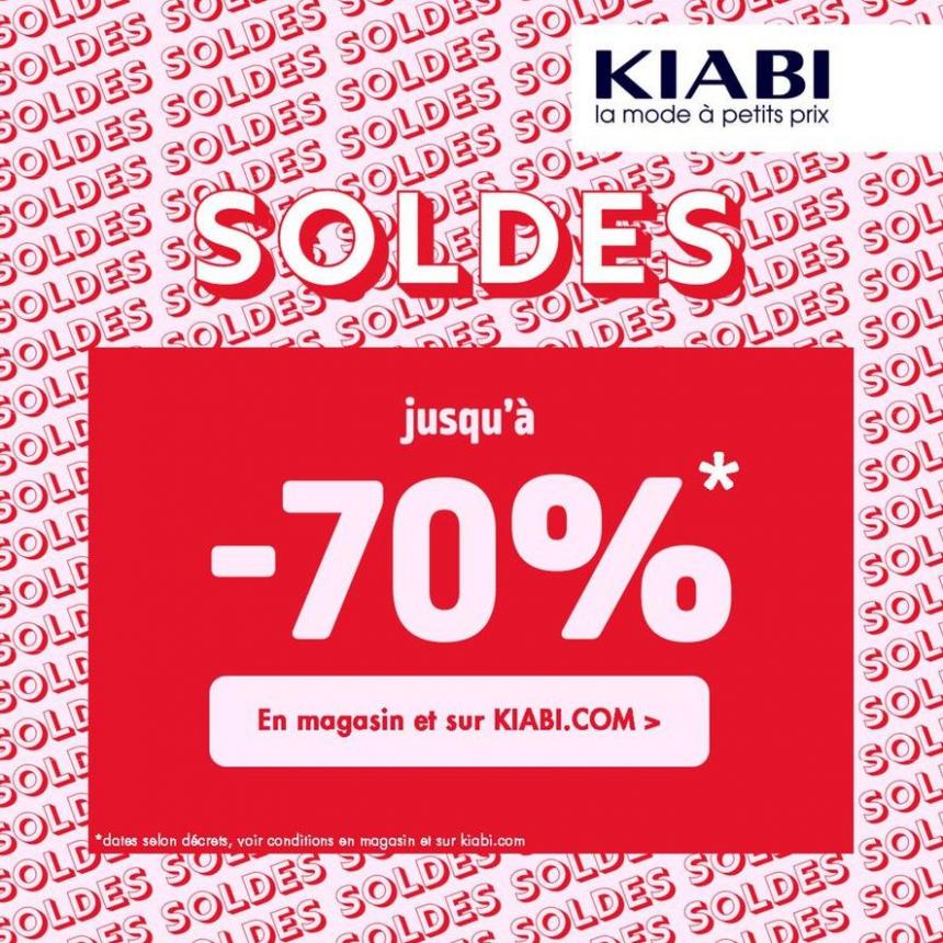 Soldes Kiabi : Jusqu’à -70% Sur Une Large Sélection. Kiabi (2024-07-23-2024-07-23)