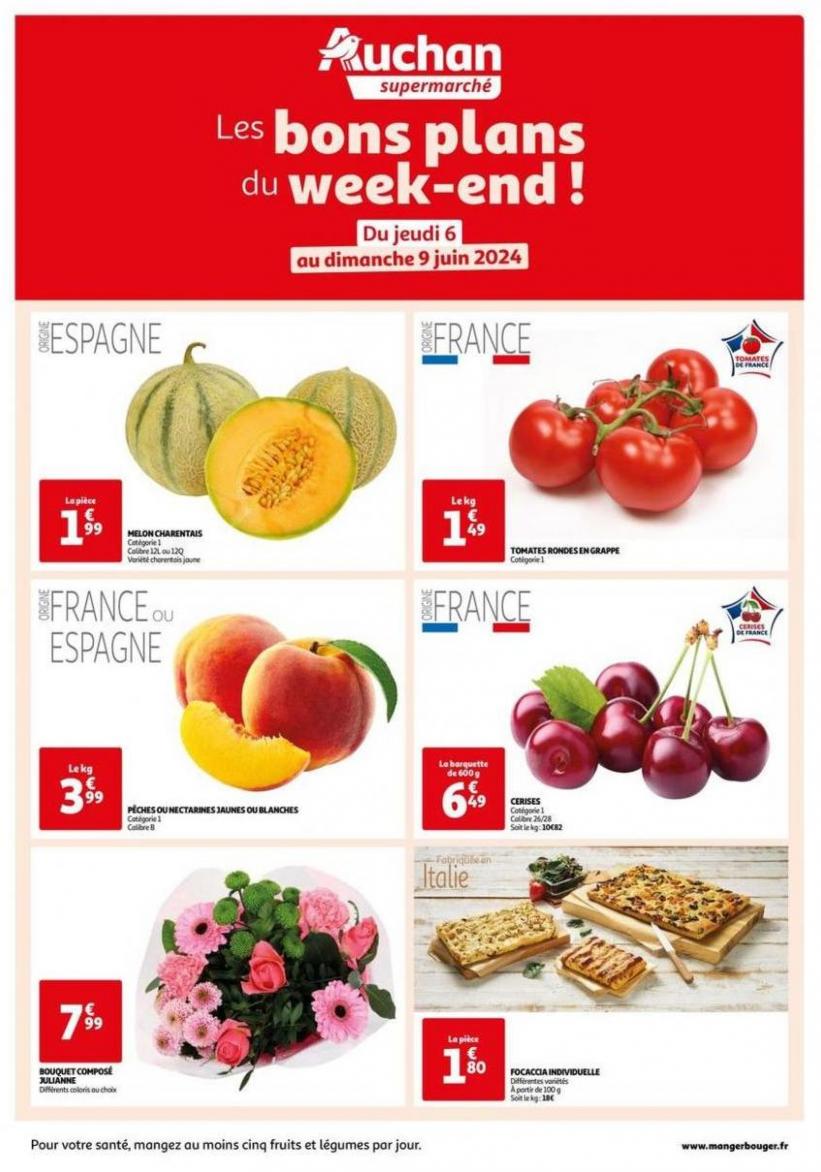 Les Bons Plans Du Week-End Dans Votre Super !. Auchan Supermarché (2024-06-09-2024-06-09)