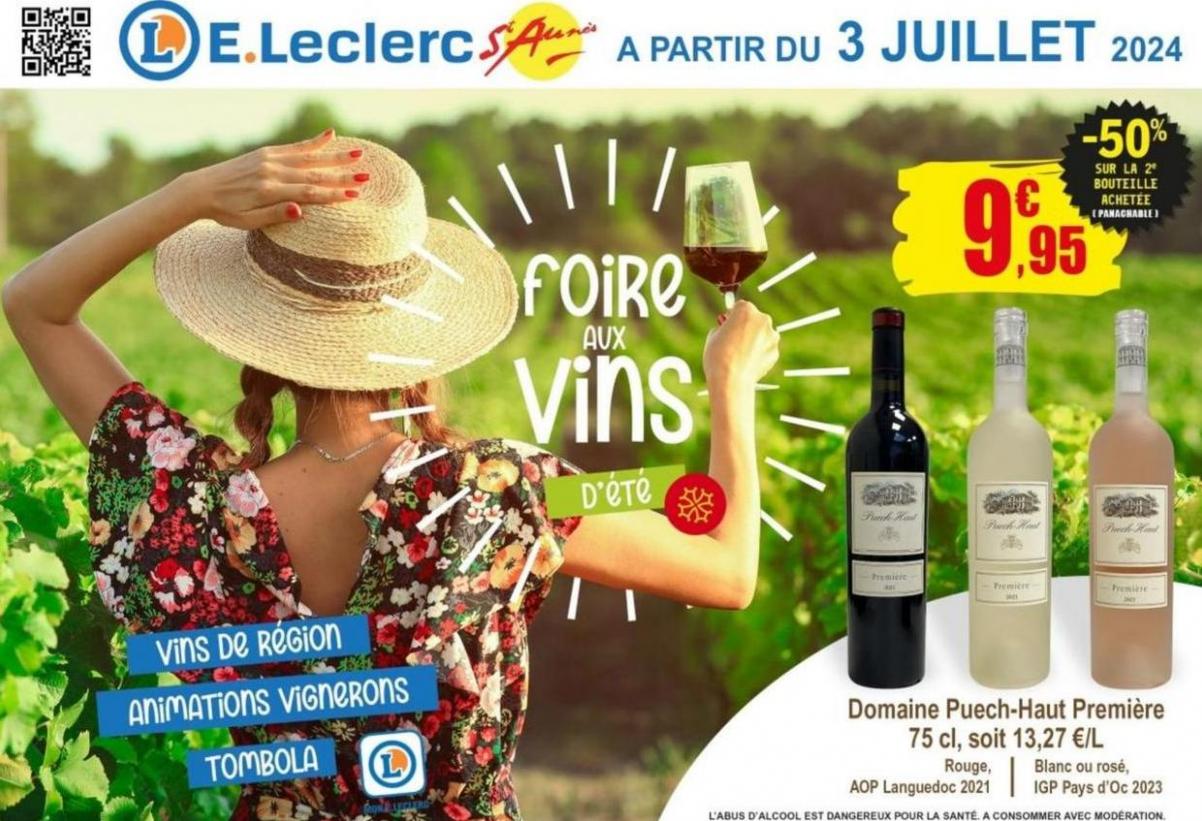 Foire Aux Vins Dété. E.Leclerc (2024-08-03-2024-08-03)