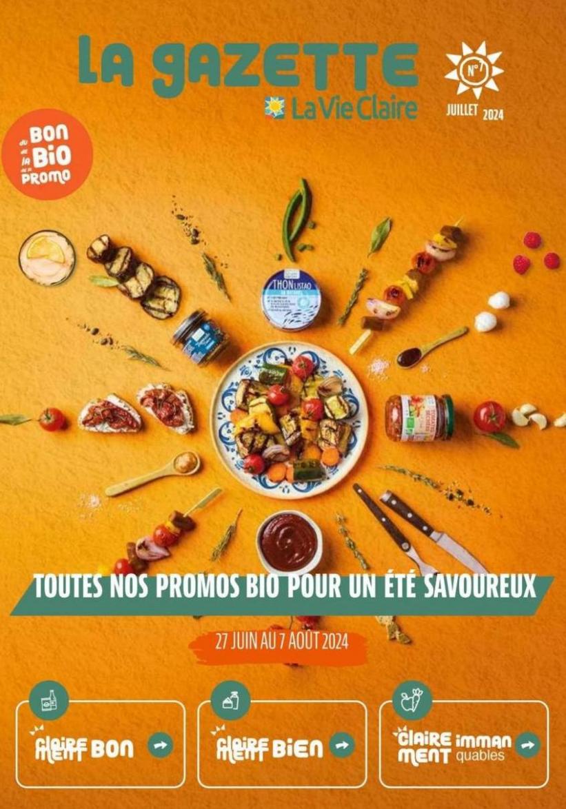 Tutes Nos Promos Bio Pour Un Ete Savoureux. La Vie Claire (2024-07-07-2024-07-07)