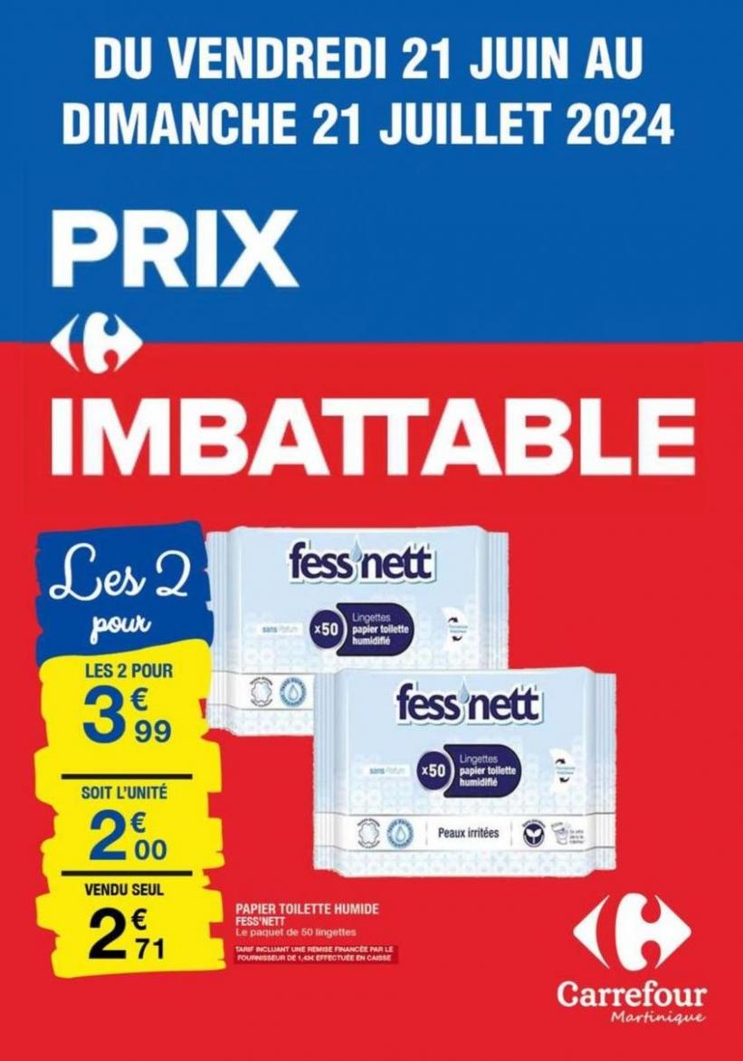 Prix Imbattable. Carrefour (2024-07-21-2024-07-21)