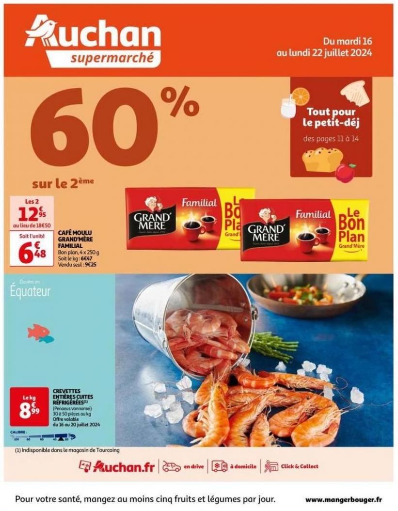 Retrouvez Notre Sélection Pour Le Petit-Dej !. Auchan Supermarché (2024-07-22-2024-07-22)