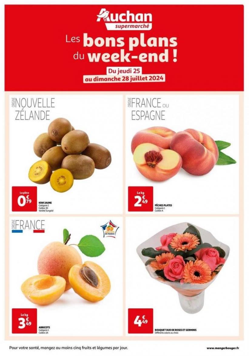 Les Bons Plans Du Week-End Dans Votre Super !. Auchan Supermarché (2024-07-28-2024-07-28)