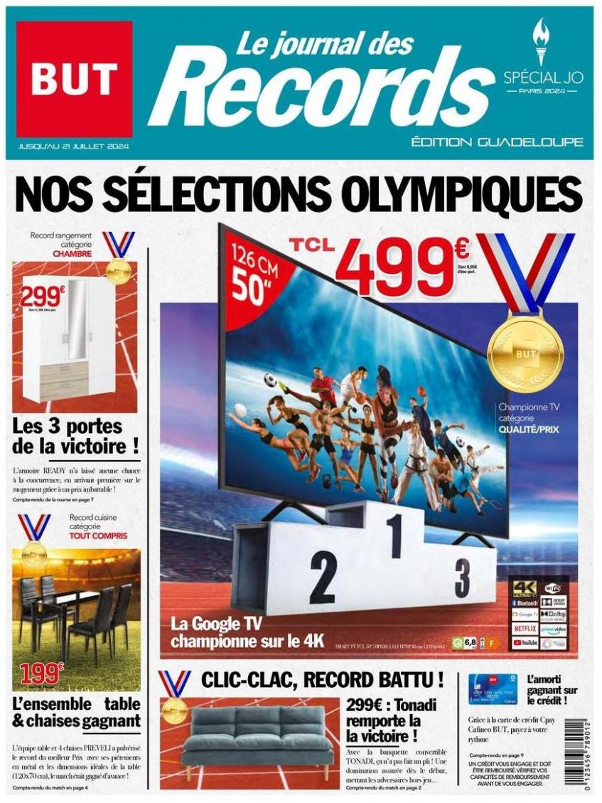 Le Journal Des Records ! Guadeloupe. BUT (2024-07-21-2024-07-21)