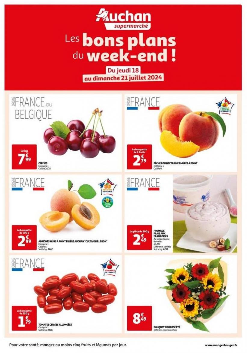 Les Bons Plans Du Week-End Dans Votre Super !. Auchan Supermarché (2024-07-21-2024-07-21)