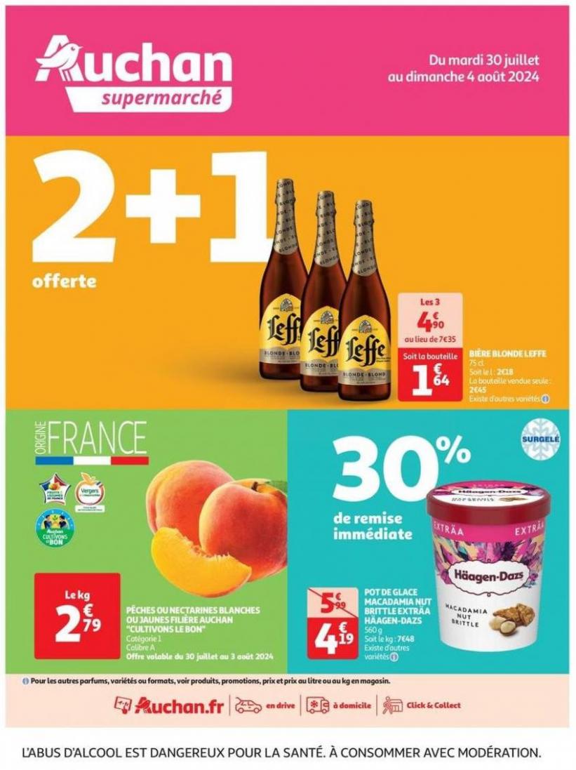 Faites Le Plein De Promos !. Auchan Supermarché (2024-08-04-2024-08-04)