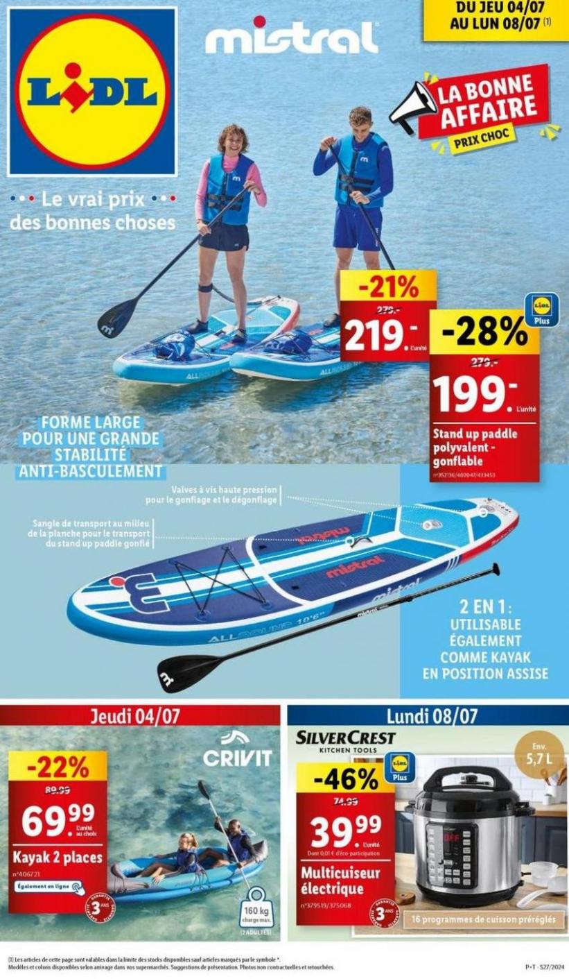 Profitez Des Offres Lidl De La Semaine : Équipement Aquatique, Textile, Cuisine Et Plus !. Lidl (2024-07-08-2024-07-08)