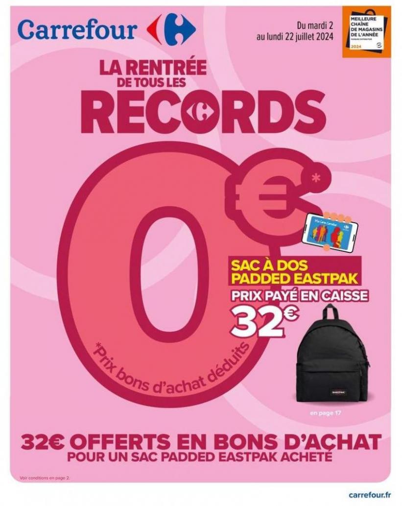 La Rentrée De Tous Les Records. Carrefour (2024-07-22-2024-07-22)