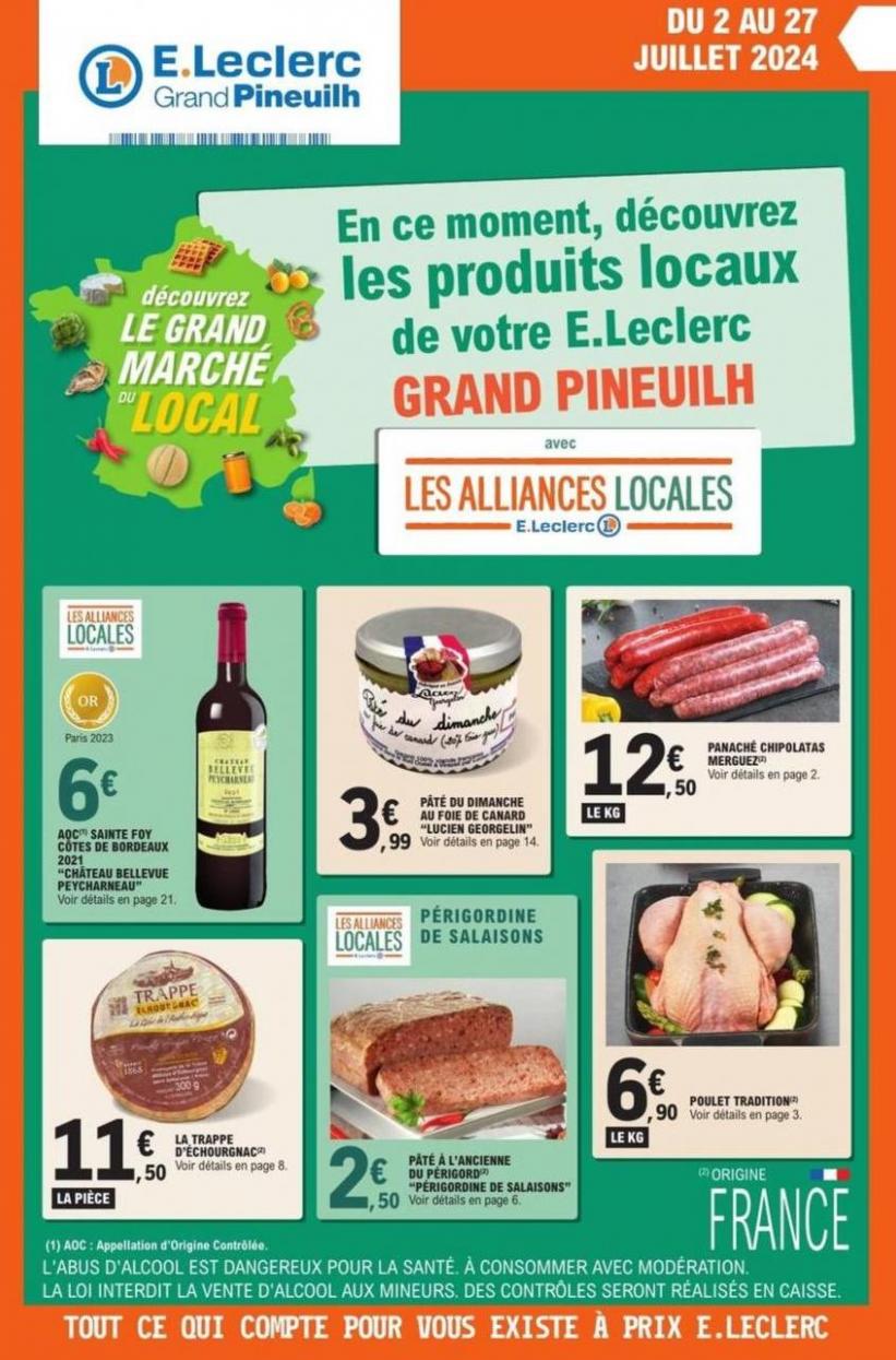 Decouvrez Le Grand Marche Du Local. E.Leclerc (2024-07-27-2024-07-27)