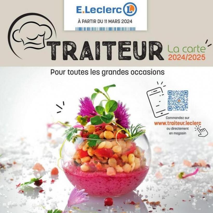 Carte Traiteur. E.Leclerc (2025-03-31-2025-03-31)