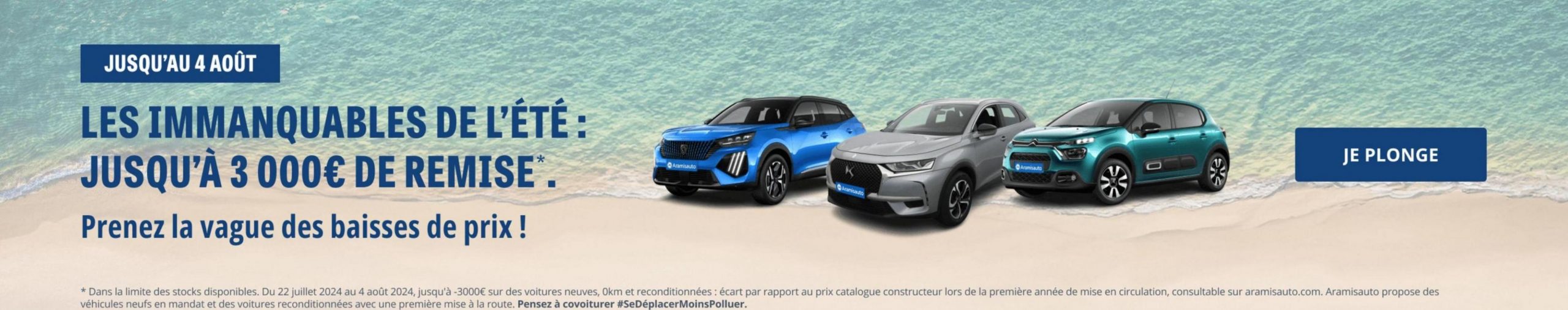 Prenez La Vague Des Baisses De Prix !. Aramis Auto (2024-08-31-2024-08-31)