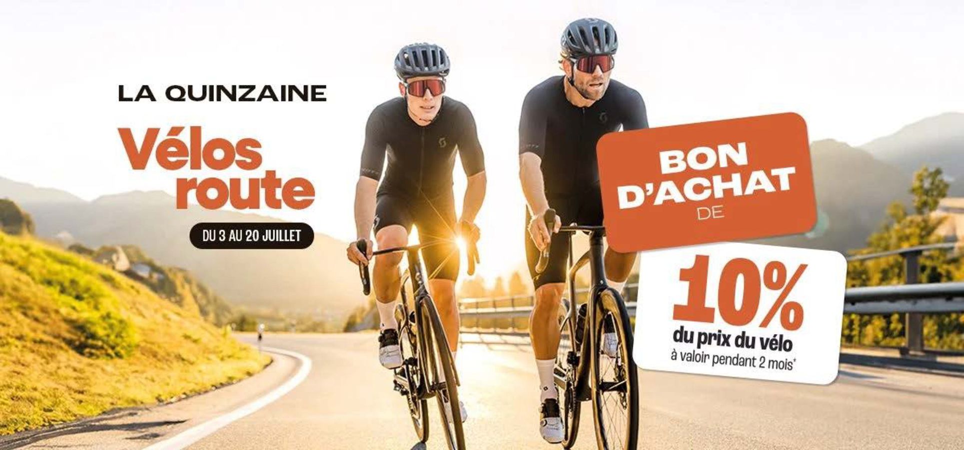 Vélos Route 10% Du Prix Du Vélo. Culture Vélo (2024-07-20-2024-07-20)