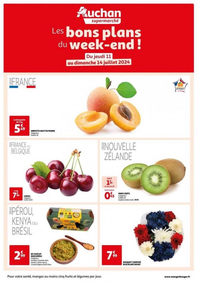 Les Bons Plans Du Week-End Dans Votre Super !. Auchan Supermarché (2024-07-14-2024-07-14)