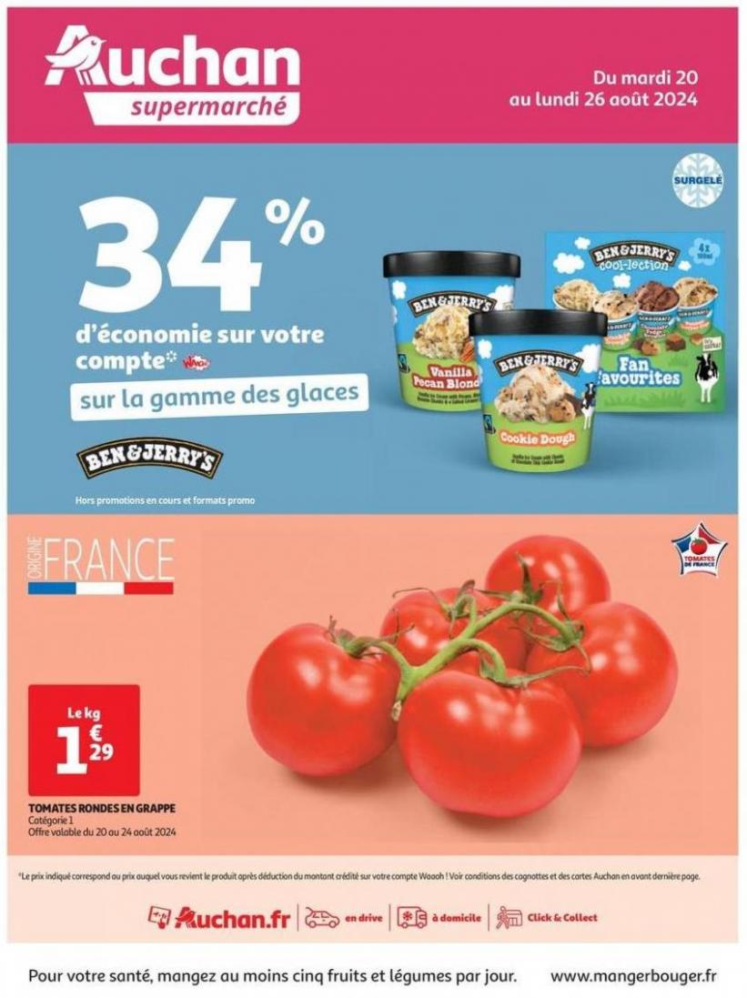 Le Top Des Marques !. Auchan Supermarché (2024-08-26-2024-08-26)