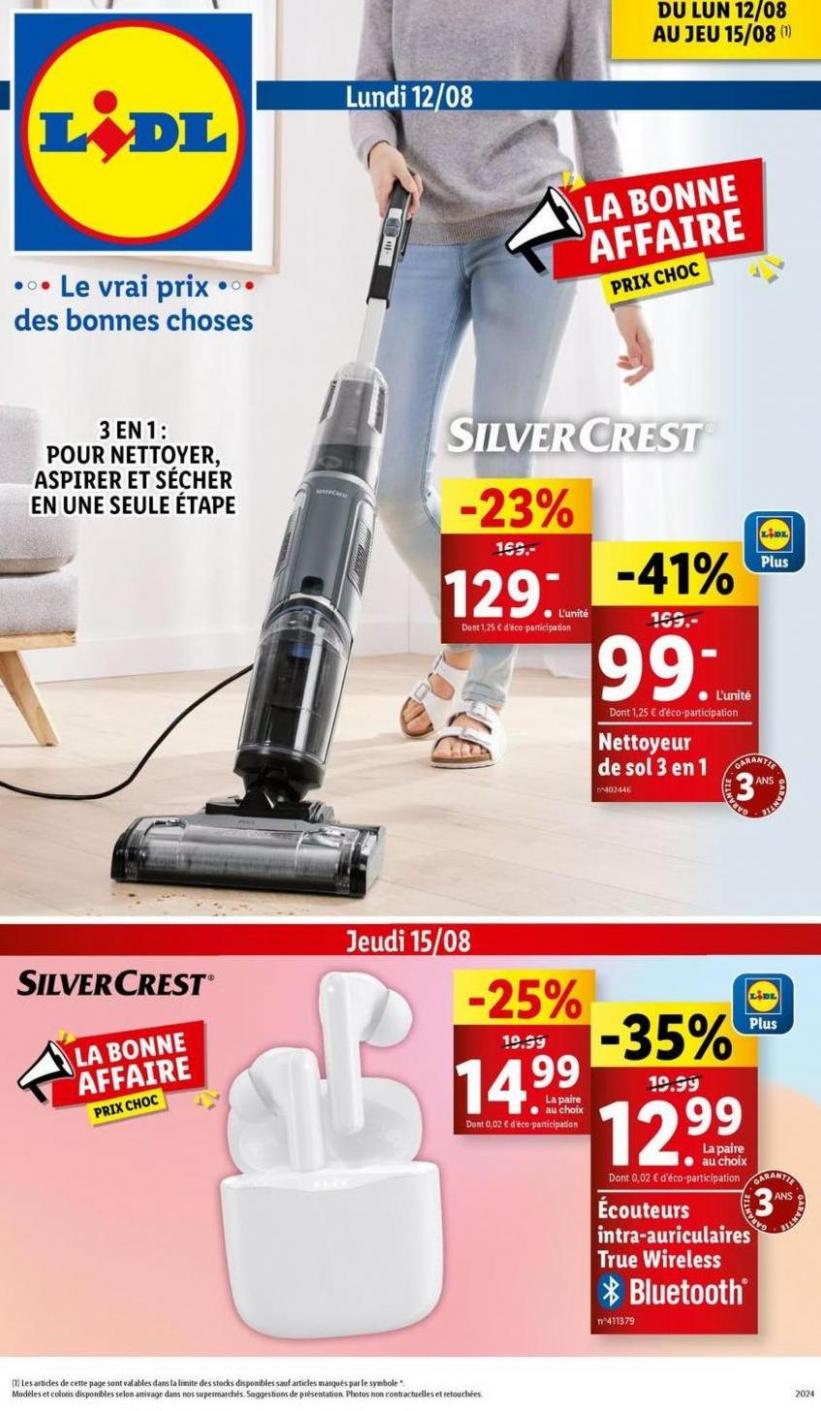 Profitez De Nos Offres Maison, Textile, Et Préparez La Rentrée À Petits Prix Chez Lidl !. Lidl (2024-08-15-2024-08-15)