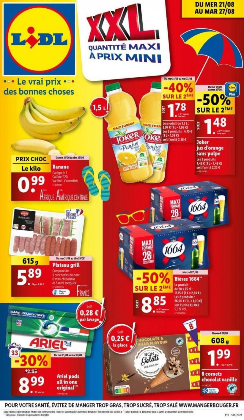 Profitez De Toutes Les Promos De La Semaine Sur Les Formats Maxi Chez Lidl !. Lidl (2024-08-27-2024-08-27)