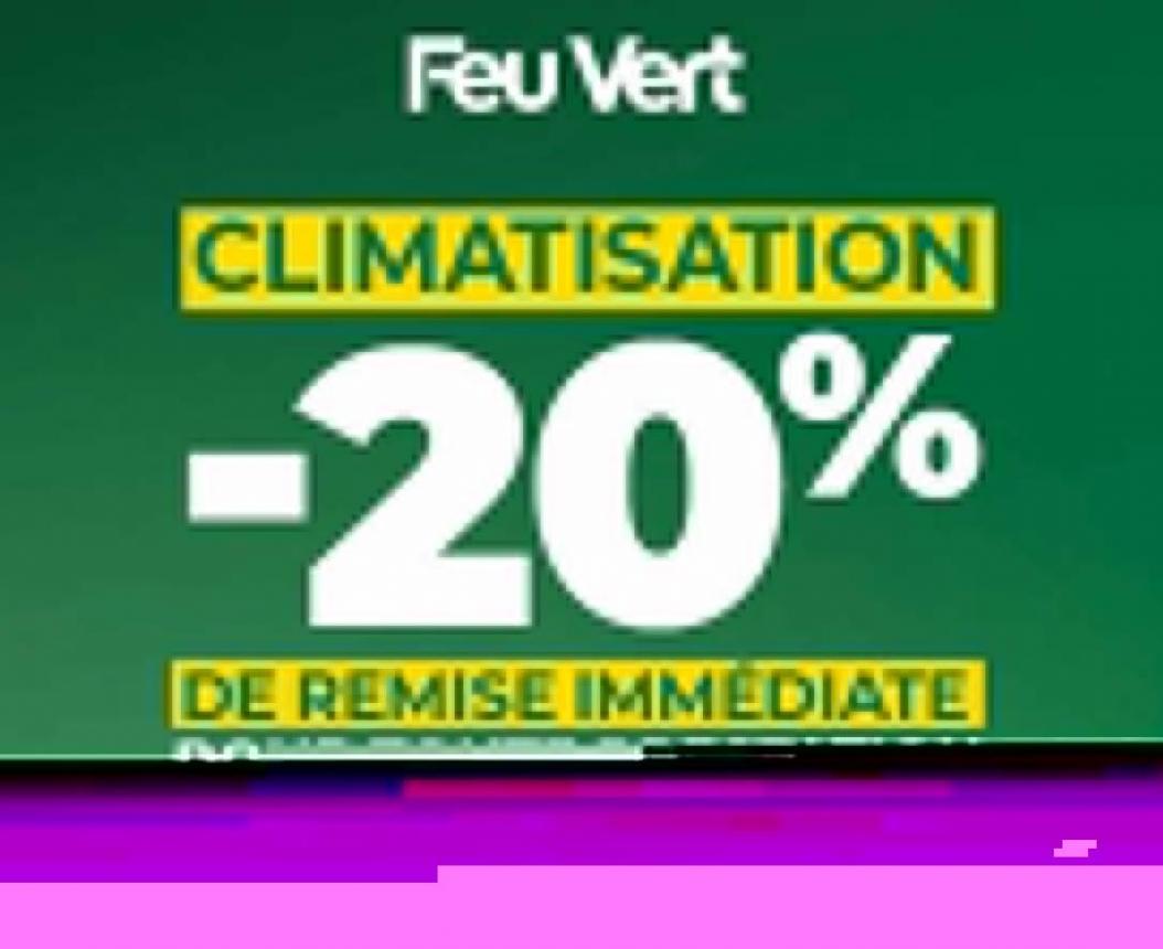 -20% De Remise Immédiate Pour Toute Prestation Vidange Ou Révision. Feu Vert (2024-08-31-2024-08-31)