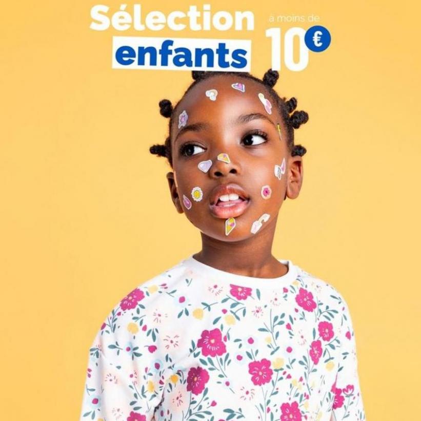 Une Sélection À Moins De 10€, Lookée Et Colorée Pour Tous Les Kids. La Halle (2024-08-31-2024-08-31)