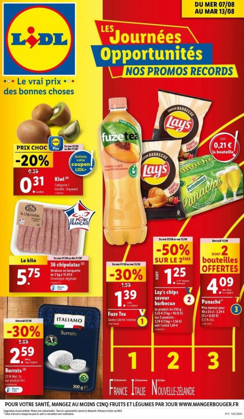 Ne Passez Pas À Côté De Toutes Nos Promotions Sur Vos Produits Du Quotidien Chez Lidl !. Lidl (2024-08-13-2024-08-13)