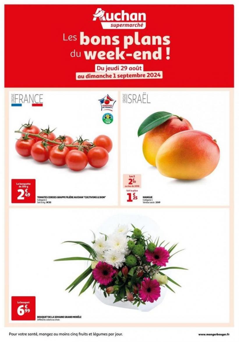 Les Bons Plans Du Week-End Dans Votre Super !. Auchan Supermarché (2024-09-01-2024-09-01)